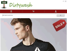 Tablet Screenshot of dirtywash.co.uk